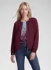 Rabe Jersey-Jacke mit Rundhals, Reißverschluss und langem Produktbild-Vorschau 3