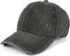 styleBREAKER Damen Ponytail Baseball Cap im Destroyed Used Produktbild-Vorschau 1