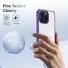 Hülle für iPhone 15 Pro Max Rutschfest Kristallklare Produktbild-Vorschau 7