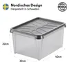 SmartStore Aufbewahrungsbox DRY 15 12 Liter anthrazit Produktbild-Vorschau 15