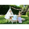 Skye Decor, set van twee "Bunny" kinderstoelen - wit, Productafbeelding-voorbeeld 2