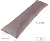Poszewka na poduszkę Velvet 40 x 145 cm - poszewka na Podgląd zdjęcia produktu 3