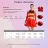Damen Cheerleader Kostüm Größe S – Langarmig Cheerleading Produktbild-Vorschau 5