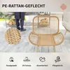 Gartenmöbel Set 4-teilig Polyrattan Lounge-Set mit Produktbild-Vorschau 7