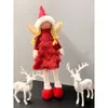 Winter Weihnachtsfigur 40cm Elfen Schnee Engel Produktbild-Vorschau 4