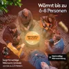 Rauchfreie Edelstahl Feuerschale Ø56cm Raucharm Produktbild-Vorschau 4