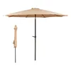 Sonnenschirm Ø300 cm UPF 50+ beidseitig um 30° knickbar Produktbild-Vorschau 10