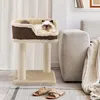 COSTWAY Kratzbaum klein 50cm, Katzenbaum mit großem Produktbild-Vorschau 2