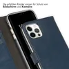Selencia Custodia a libro in vera pelle per iPhone 12 (Pro) Anteprima dell’immagine prodotto 4