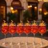 Campari Reliefglas – 6er Set | Original Campari Produktbild-Vorschau 3