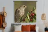 MuchoWow® Wandteppich Wandbehang Vogel auf einem Ast Produktbild-Vorschau 4