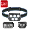 A collage of headlamp products and a marketing text overlay. Náhľad obrázku produktu