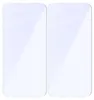 2x Flexibles Hybridglas für Galaxy S25, Bizon Glass Mule Produktbild-Vorschau 4