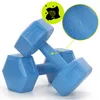 ACTIGET 2x2,5 kg manubri esagonali per esercizi di fitness, Anteprima dell’immagine prodotto 9