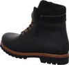 A side view of a black leather boot. Anteprima dell’immagine prodotto