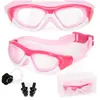 Aquaget® Kinder-Schwimmbrille in Rosa mit Anti-Beschlag – Produktbild-Vorschau 7