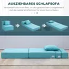 HOMCOM Schlafsessel Schlafsofa Sofabett Einzelsofa mit Produktbild-Vorschau 4