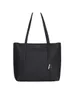 A black Armani Exchange shopper tote bag is shown against a white background. Podgląd zdjęcia produktu