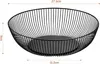 Obstschalen Metalldraht Schwarz 27.5x9 cm Obstschale Produktbild-Vorschau 2