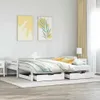 vidaXL Tagesbett mit Schubladen Weiß 90x200 cm Kiefernholz Produktbild-Vorschau 2