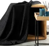 Eurofirany deka čierna 160 cm x 70 cm dekorácia Náhľad obrázku produktu 1