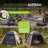 JUSKYS® Luftzelt EasyFlow L - aufblasbares Camping Zelt, Produktbild-Vorschau 2