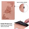 Pro Samsung Galaxy Tab A8 10.5 2021 Rose Gold Art Kožené Náhled obrázku produktu 3