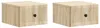 vidaXL, comodini da parete, 2 pezzi, effetto legno Sonoma, Anteprima dell’immagine prodotto 2