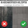 WPC Bodenfliese Rhone, Holzoptik Balkon/Terrasse, 11x je Produktbild-Vorschau 11