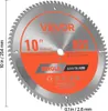 Tarcza pilarska VEVOR (254 mm φ & 80 ostrych zębów & 2,6 mm Podgląd zdjęcia produktu 8