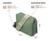 Adel Bags Schultertasche Leder, Umhängetasche für Damen, Produktbild-Vorschau 2