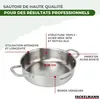Sautoir 28 cm en inox 18/10 Triply Fackelmann Vita3 Voir les images du produit 7