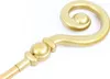 A close-up shot of the top part of a golden staff or crook against a white background. Anteprima dell’immagine prodotto