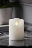 Star Trading LED-Kerze Twinkel Wachs 7,5x7,5x10cm weiß, Produktbild-Vorschau 4