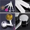 10 teiliges Messbecher und Löffel Set, Edelstahl Messbecher Produktbild-Vorschau 3
