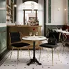 Lot de 2 chaises de salle à manger en velours noir avec Voir les images du produit 8