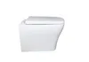 Wand WC Set 'Artio Next' spülrandlos inkl. WC-Sitz in weiß Produktbild-Vorschau 4