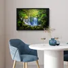 MuchoWow® MuchoWow® Gerahmtes Poster Dschungel - Wasserfall Produktbild-Vorschau 5