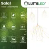 LUMILED Solar Lichterkette Außen 450 LED 5 Stück Pusteblume Produktbild-Vorschau 2