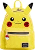 A yellow Pikachu backpack covered in sequins. Náhled obrázku produktu