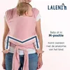 Écharpe de portage pour nouveau-nés jusqu'à 15 kg en coton Voir les images du produit 2