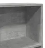 vidaXL Knihovna betonová šedá 60x24x143 cm materiál na bázi Náhled obrázku produktu 7