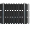 Milano Line WPC Sichtschutzzaun 3er Set bestehend aus 3x Produktbild-Vorschau 1