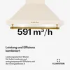 Klarstein Dunstabzugshaube 60cm, Abluft-Dunstabzugshaube Produktbild-Vorschau 4