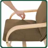 Sesselbezug Stretch - Husse für Schwingsessel - Braun - Produktbild-Vorschau 3