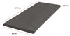 Küchen Arbeitsplatte Metallic Brown 140 cm 28 mm Bianca Produktbild-Vorschau 1