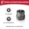 5tlg Impact Schraubenausdreher Set 1/2 Zoll Schwerlast Produktbild-Vorschau 2