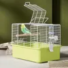 Tragbarer Vogelkäfig für Papageien, 30x21x24 cm, Belüftet, Produktbild-Vorschau 2