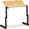 Relaxdays Laptop Ständer Bambus Aluminium, 15 Zoll Produktbild-Vorschau 10