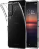 A clear protective case is shown on a Sony Xperia 1 III smartphone. Podgląd zdjęcia produktu